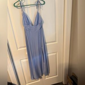Forever 21 Light Blue Maxi Dress